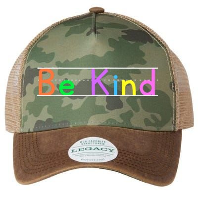 Colorful Be Kind Primary Style Boy Girl Teachers Legacy Tie Dye Trucker Hat