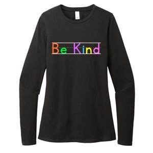 Colorful Be Kind Primary Style Boy Girl Teachers Womens CVC Long Sleeve Shirt