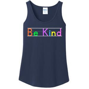 Colorful Be Kind Primary Style Boy Girl Teachers Ladies Essential Tank