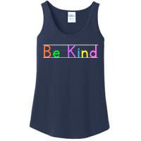 Colorful Be Kind Primary Style Boy Girl Teachers Ladies Essential Tank