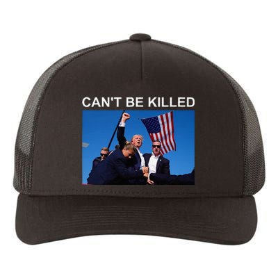 Cant Be Killed Trump Cant Be Killed Yupoong Adult 5-Panel Trucker Hat