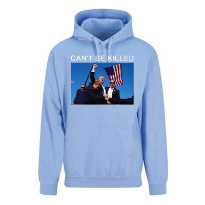 CanT Be Killed Trump  CanT Be Killed Unisex Surf Hoodie