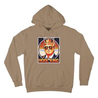 Cute Bitcoin King Trump Crypto Shades Future Of Money Hoodie