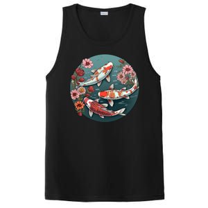 Cherry Blossom Koi Fish Japanese PosiCharge Competitor Tank