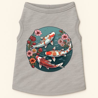 Cherry Blossom Koi Fish Japanese Doggie Tank