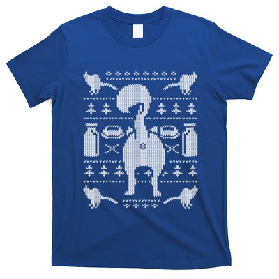 Cat Butt Kitty Ugly Christmas Funny Cute Gift T-Shirt