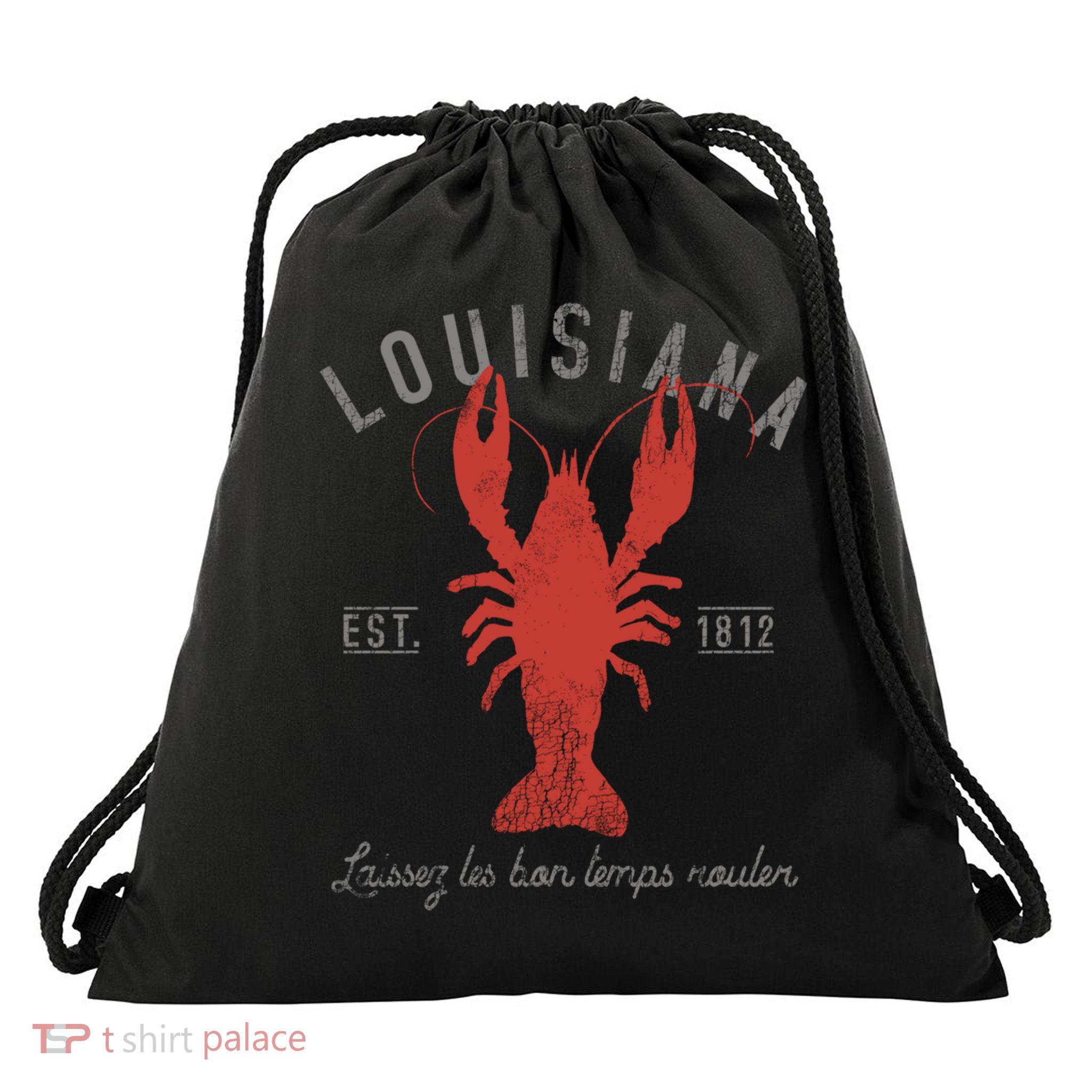 Crawfish Boil Louisiana Laissez Les Bon Temps Rouler Gift Drawstring Bag