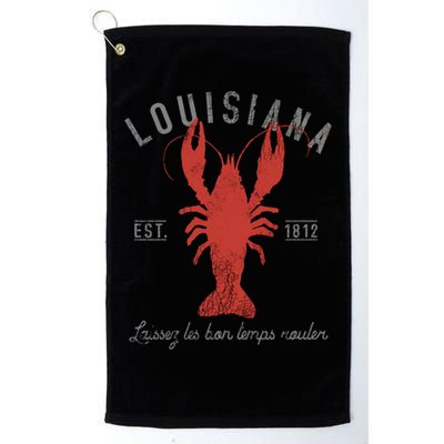 Crawfish Boil Louisiana Laissez Les Bon Temps Rouler Gift Golf Towel