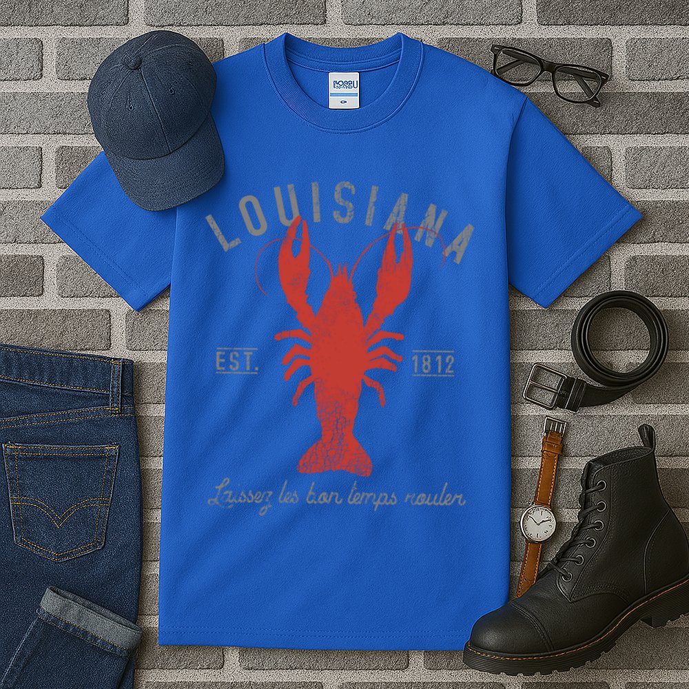Crawfish Boil Louisiana Laissez Les Bon Temps Rouler Gift Tall T-Shirt