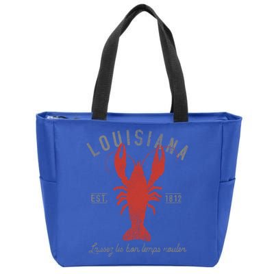 Crawfish Boil Louisiana Laissez Les Bon Temps Rouler Gift Zip Tote Bag