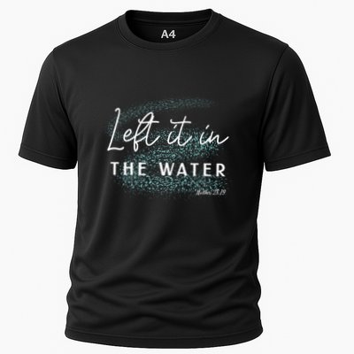 Christian Baptism  Left It In The Water Matthew2819 Cooling Performance Crew T-Shirt