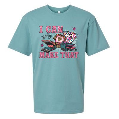 Crafty Boss Lady I Can Totally Make That Sublimation Sueded Cloud Jersey T-Shirt