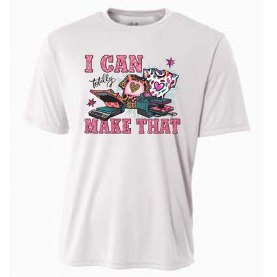 Crafty Boss Lady I Can Totally Make That Sublimation Cooling Performance Crew T-Shirt