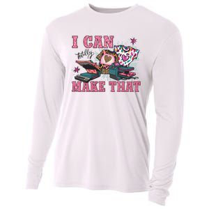 Crafty Boss Lady I Can Totally Make That Sublimation Cooling Performance Long Sleeve Crew