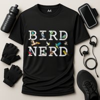 Cool Bird Lover Birdwatching Present Birdwatcher Birder Performance Shirt