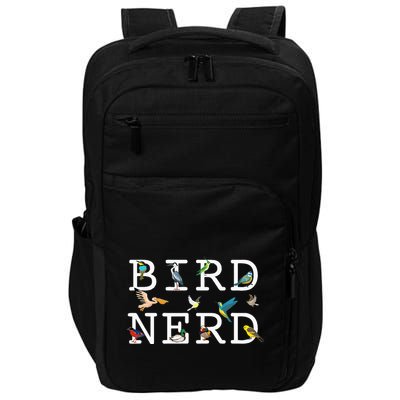 Cool Bird Lover Birdwatching Present Birdwatcher Birder Impact Tech Backpack