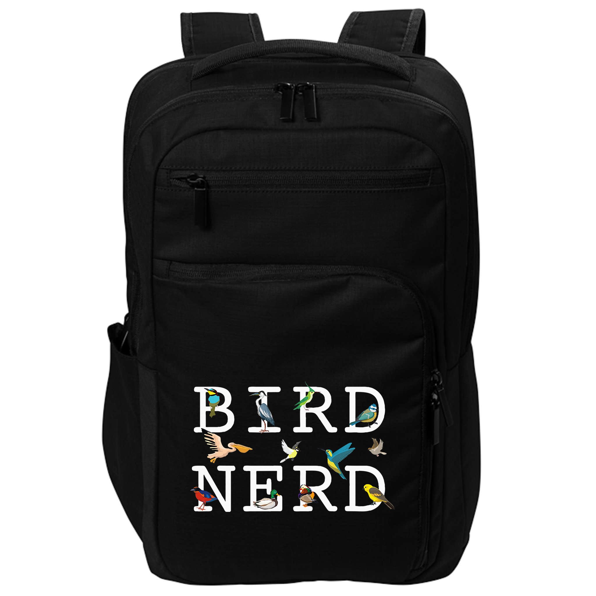 Cool Bird Lover Birdwatching Present Birdwatcher Birder Impact Tech Backpack