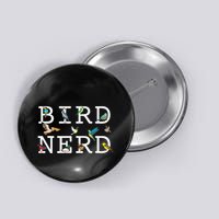 Cool Bird Lover Birdwatching Present Birdwatcher Birder Button