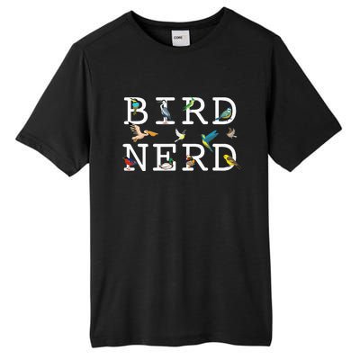 Cool Bird Lover Birdwatching Present Birdwatcher Birder Tall Fusion ChromaSoft Performance T-Shirt