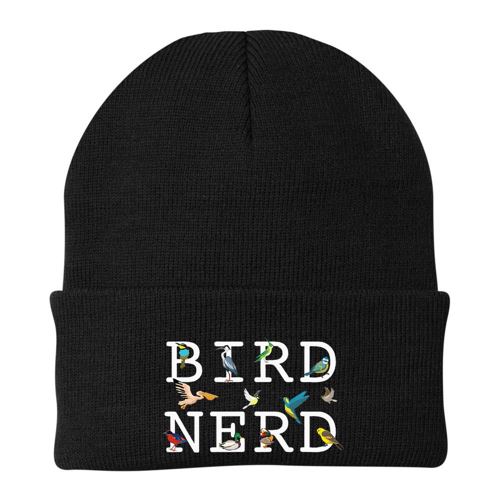 Cool Bird Lover Birdwatching Present Birdwatcher Birder Beanie