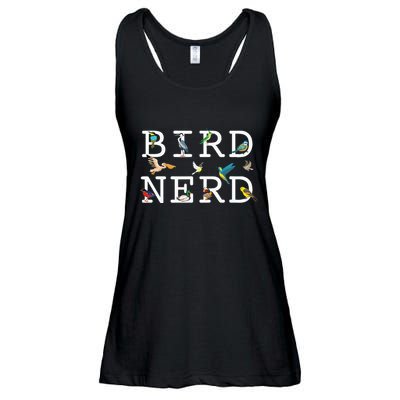 Cool Bird Lover Birdwatching Present Birdwatcher Birder Ladies Essential Flowy Tank