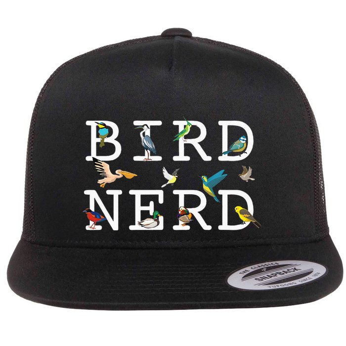 Cool Bird Lover Birdwatching Present Birdwatcher Birder Flatbill Hat