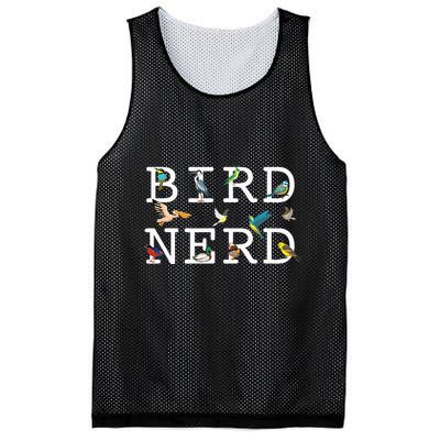 Cool Bird Lover Birdwatching Present Birdwatcher Birder Mesh Reversible Basketball Jersey Tank