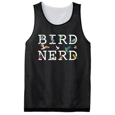 Cool Bird Lover Birdwatching Present Birdwatcher Birder Mesh Reversible Basketball Jersey Tank