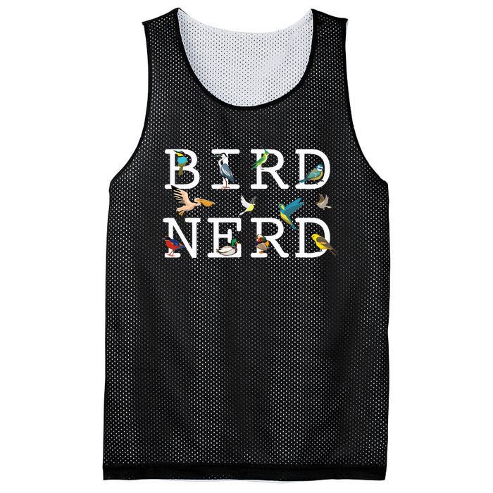 Cool Bird Lover Birdwatching Present Birdwatcher Birder Mesh Reversible Basketball Jersey Tank