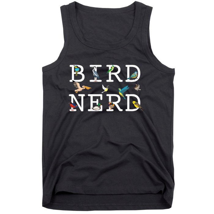 Cool Bird Lover Birdwatching Present Birdwatcher Birder Tank Top