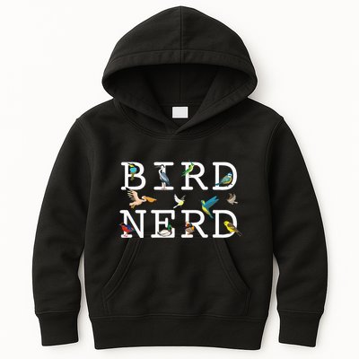 Cool Bird Lover Birdwatching Present Birdwatcher Birder Kids Hoodie