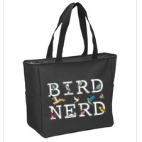 Cool Bird Lover Birdwatching Present Birdwatcher Birder Zip Tote Bag