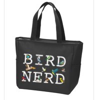 Cool Bird Lover Birdwatching Present Birdwatcher Birder Zip Tote Bag