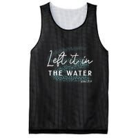 Christian Baptism Left It In The Water Matthew2819 Mesh Reversible Basketball Jersey Tank
