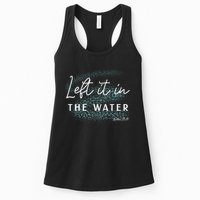 Christian Baptism Left It In The Water Matthew2819 Womens Tank Top