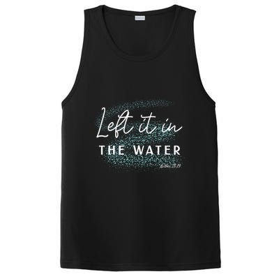 Christian Baptism Left It In The Water Matthew2819 PosiCharge Competitor Tank