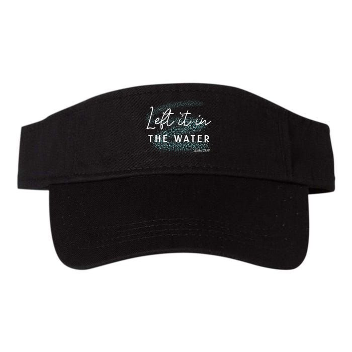 Christian Baptism Left It In The Water Matthew2819 Visor