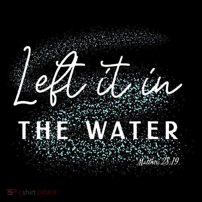 Christian Baptism Left It In The Water Matthew2819 Visor