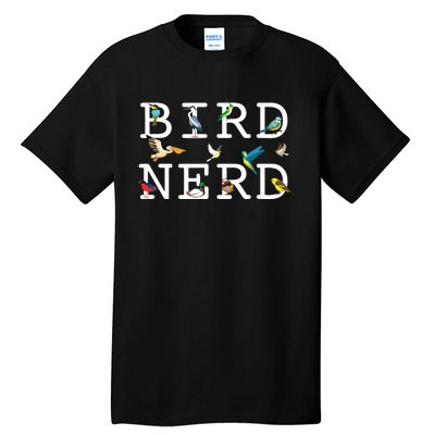 Cool Bird Lover Birdwatching Present Birdwatcher Birder Tall T-Shirt