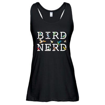 Cool Bird Lover Birdwatching Present Birdwatcher Birder Ladies Essential Flowy Tank