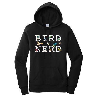 Cool Bird Lover Birdwatching Present Birdwatcher Birder Women's Pullover Hoodie