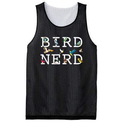 Cool Bird Lover Birdwatching Present Birdwatcher Birder Mesh Reversible Basketball Jersey Tank