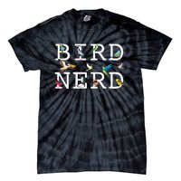 Cool Bird Lover Birdwatching Present Birdwatcher Birder Tie-Dye T-Shirt