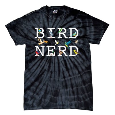 Cool Bird Lover Birdwatching Present Birdwatcher Birder Tie-Dye T-Shirt