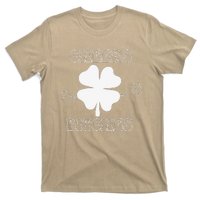 Cheers Bitches Lucky Clover Saint Patrick's Day Irish T-Shirt