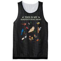 Cool Bird Lover Birdwatching Present Birdwatcher Birder Gift Mesh Reversible Basketball Jersey Tank