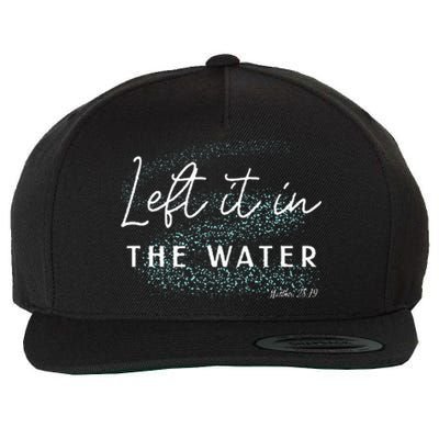 Christian Baptism Left It In The Water Matthew2819 Wool Snapback Cap