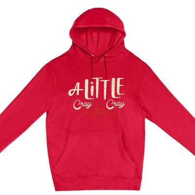 Crawfish Boil Little Cray Louisiana Premium Pullover Hoodie