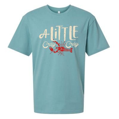 Crawfish Boil Little Cray Louisiana Sueded Cloud Jersey T-Shirt