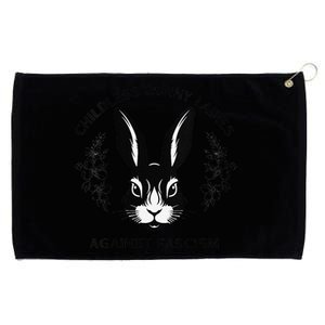 Childless Bunny Lady Rabbit Mom Democrat Vote Blue Grommeted Golf Towel